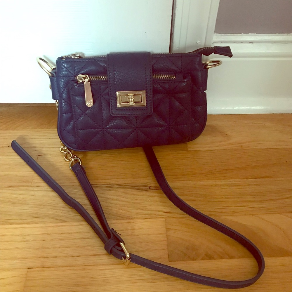 Navy blue Charming Charlie medium sized purse